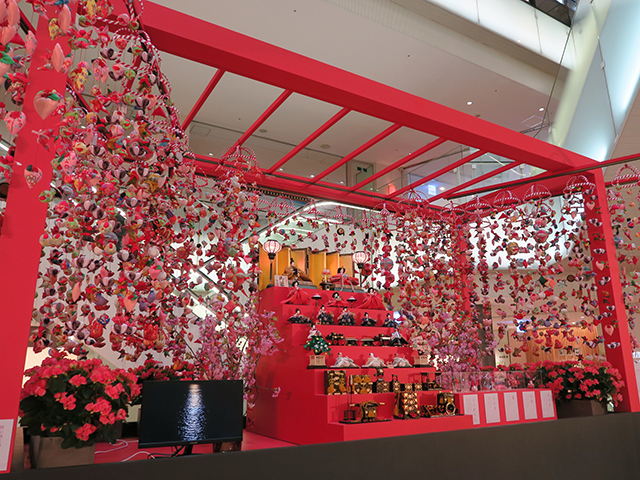 イベント終了 玉川高島屋s Cにて静岡県東伊豆町の 雛のつるし飾り 登場 まんぷく静岡 In 東京